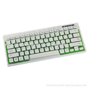 Professional Wireless Mini Computer Keyboard, Supports Several Languages
